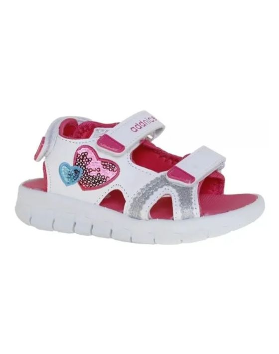 SANDALIAS ADDNICE BLANCA CORAZON (25-30) – Funny Store
