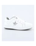 ZAPATILLAS FOOTY ESCOLAR BLANCA ISOLOGO CORDONES (30-35)