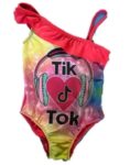 TRAJE DE BAÑO ENTERIZA TIK TOK ROSA (4-14)
