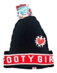 GORRO INVIERNO FOOTY TEJIDO NEGRO/ROJO
