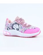 ZAPATILLAS FOOTY LINEA POP UNICORNIO ROSA CON LUZ AL PISAR (26-35)