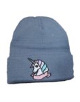 GORRO INVIERNO UNICORNIO GRIS