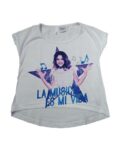 REMERA VIOLETTA DISNEY MANGA CORTA BLANCO (4-10)
