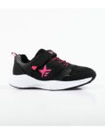 ZAPATILLAS FOOTY DEPORTIVAS SPT TOKIO NEGRO/FUCSIA (28/38)