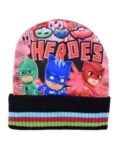 GORRO INVIERNO PJ MASK HEROES EN PIJAMA ROJO