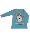 REMERA CONEJITO CELESTE MANGA LARGA (2-10)