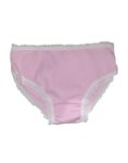 BOMBACHA ALGODON CON PUNTILLA ROSA LISO (4-12)
