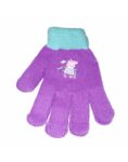 GUANTES PEPPA PIG VIOLETA