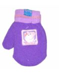 GUANTES MANOPLA PEPPA PIG CUADRADO VIOLETA