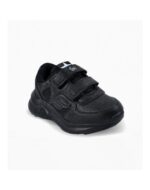 ZAPATILLAS FOOTY ESCOLAR PRINCETON VELCRO NEGRA (26-32) - Imagen 2