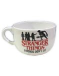 TAZON CERAMICA BLANCO STRANGER THINGS FRIENDS DON`T LIE