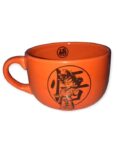 TAZON CERAMICA NARANJA DRAGON BALL Z
