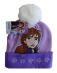GORRO FROZEN LILA ANNA POMPON