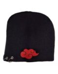 GORRO INVIERNO NEGRO NARUTO NUBE