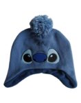 GORRO INVIERNO STITCH OREJAS CELESTE