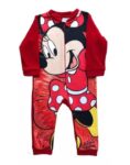 PIJAMA KIGURUMI MINNIE ROJO DE MICROPOLAR (4-10)