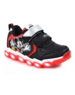 ZAPATILLAS FOOTY DISNEY MICKEY NEGRO CON LUZ AL PISAR (23-28) - Imagen 2