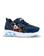 ZAPATILLAS FOOTY POP MICKEY AZUL CON LUZ AL PISAR (23-28)