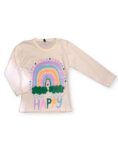 REMERA ARCOIRIS BLANCO MANGA LARGA (2-10)