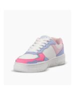 ZAPATILLAS FOOTY KICKS STAR BLANCO LILA (33-38) - Imagen 2