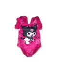TRAJE DE BAÑO ENTERIZA KUROMI FUCSIA