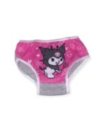 BOMBACHA ALGODON CON PUNTILLA KUROMI FUCSIA