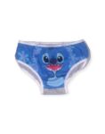 BOMBACHA ALGODON CON PUNTILLA STITCH GRIS CON FLORES (4-12)