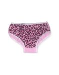 BOMBACHA ALGODON CON PUNTILLA ANIMAL PRINT ROSA