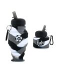 BOTELLA COPA BLANCO Y NEGRO DESPLEGABLE