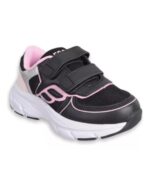 ZAPATILLAS FOOTY DEPORTIVAS TOP NEGRO/ ROSA VELCRO (27-32) - Imagen 2