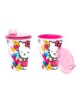 VASO DE PLASTICO KITTY CON PICO