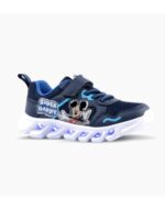 ZAPATILLAS FOOTY DISNEY MICKEY SUPER HAPPY AZUL CON LUZ AL PISAR (23-28)