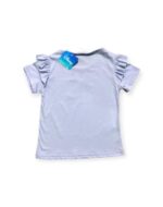 REMERA MANGA CORTA DE FROZEN LILA DISNEY ANNA Y ELSA - Imagen 2