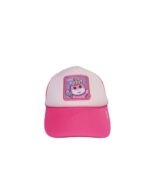 GORRO VERANO CON VISERA NIÑA UNICORNIO FUCSIA
