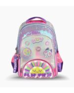 MOCHILA FOOTY ESPALDA 18 SUNSHINE LILA CON LUZ LED