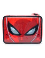 CARTUCHERA ESCOLAR SPIDERMAN ROJO DOS PISOS UTILES PERSONALIZADOS
