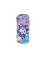 CARTUCHERA KUROMI VIOLETA SANRIO ESTUCHE 3D DESPLEGABLE