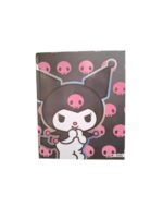 CUADERNO TAPA DURA MOOVING KUROMI NEGRO 19,5CMX24CM
