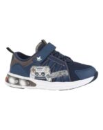 ZAPATILLAS FOOTY PRO JOYSTICK AZUL CON LUZ AL PISAR (28-36)