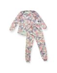 CONJUNTO PIJAMA MANGA LARGA INVIERNO KUROMI Y MY MELODY