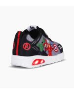 ZAPATILLAS FOOTY POP AVENGERS NEGRA/GRIS CON LUCES AL PISAR (26-32) - Imagen 2