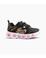 ZAPATILLAS FOOTY PAW PATROL SQUAD NEGRO CON LUZ AL PISAR (23-28)