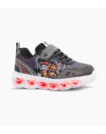 ZAPATILLAS FOOTY PAW PATROL NEW TEAM NEGRO CON LUZ AL PISAR (23-28)