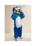 KIGURUMI ENTERIZO PLUSH INVIERNO SONIC AZUL NIÑOS