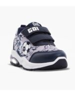 ZAPATILLAS FOOTY PLUS PELOTA AZUL CON LUZ AL PISAR (22-30) - Imagen 2