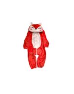 KIGURUMI ENTERIZO PLUSH INVIERNO ANIMAL ZORRA ROJO