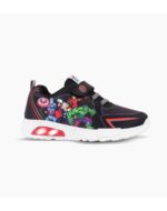 ZAPATILLAS FOOTY POP AVENGERS NEGRA CON LUCES AL PISAR (26-32)