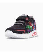 ZAPATILLAS FOOTY POP AVENGERS NEGRA CON LUCES AL PISAR (26-32) - Imagen 2