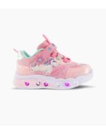 ZAPATILLAS FOOTY SUPER UNICORNIO ROSA CON LUZ AL PISAR (27-34)