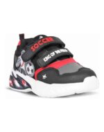 ZAPATILLAS FOOTY FUTBOL PLAYER ROJO CON LUZ AL PISAR (27-34) - Imagen 2